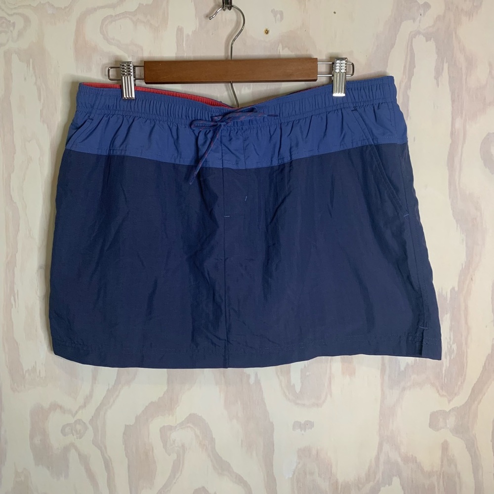 Columbia Two-Tone Navy and Royal Blue Active Mini Skort